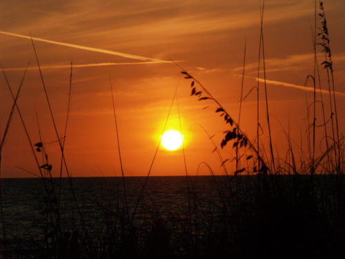 Sunset over the Gulf of Mexico